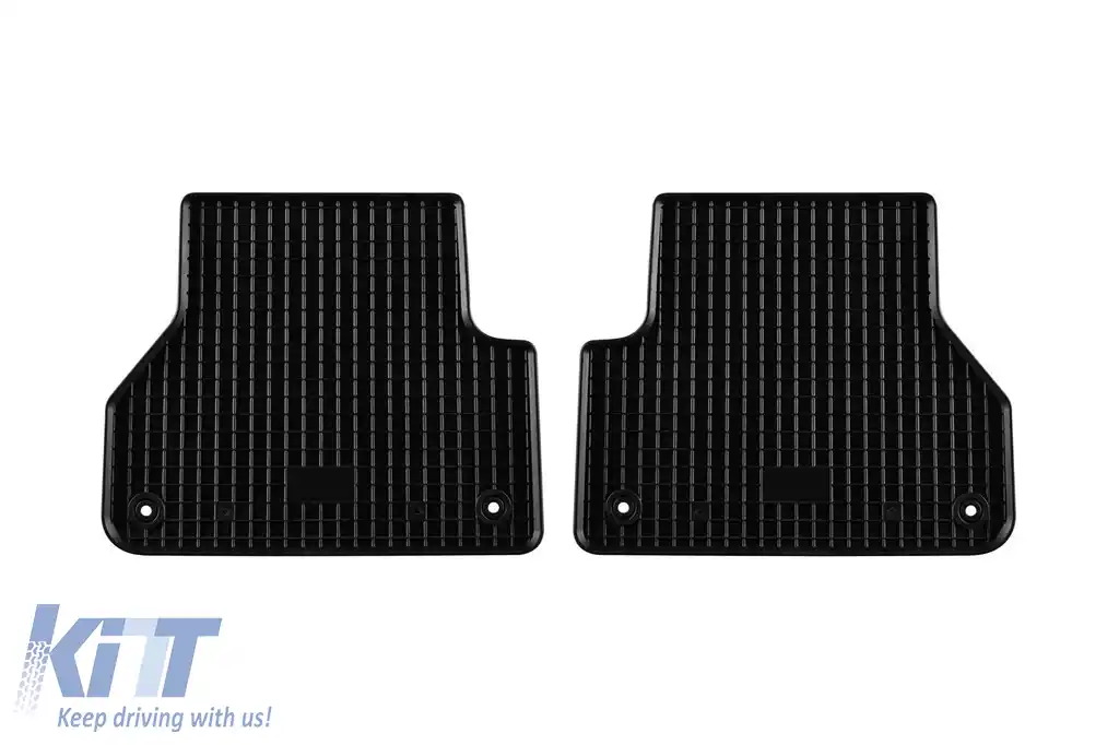 Mochete de cauciuc specifice, potrivite pentru Audi A4 după 2015, A5 după 2018, set de 4 piese, culoare neagră-image-6249458