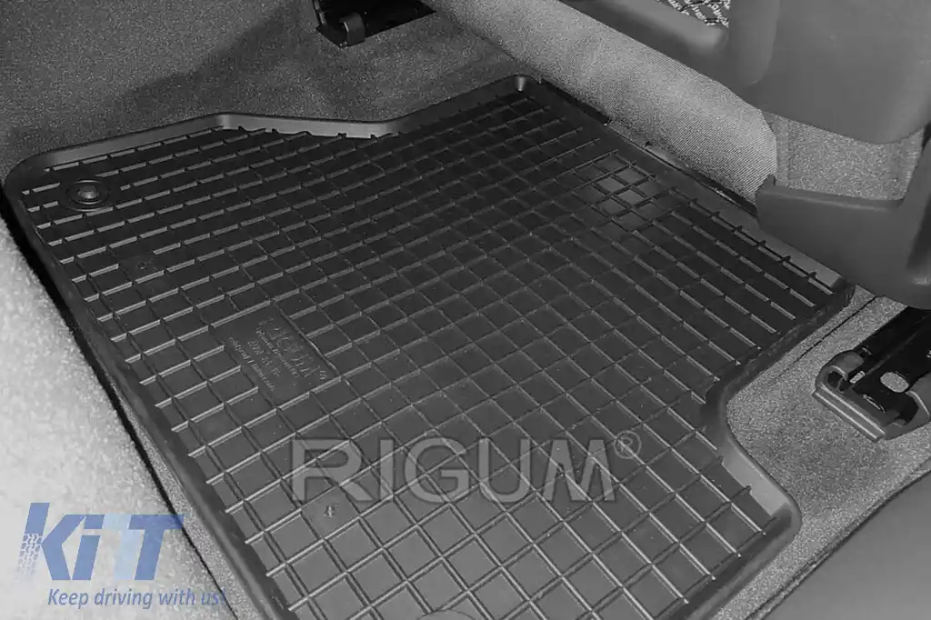 Mochete de cauciuc specifice, potrivite pentru Audi A4 după 2015, A5 după 2018, set de 4 piese, culoare neagră-image-6249461