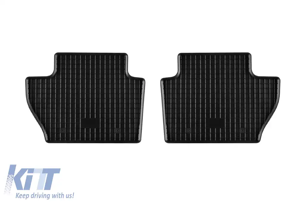 Mochete de cauciuc specifice, potrivite pentru Ford KA+ după 2016, set de 4 piese, culoare neagră-image-6249564