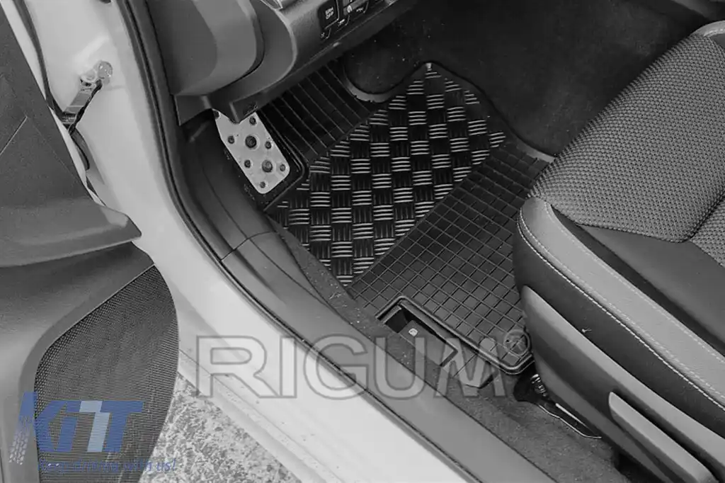 Mochete de cauciuc specifice potrivite pentru Subaru Impreza, XV după 2018, Impreza E-Boxer, XV E-Boxer după 2020, set de 4 piese, culoare neagră-image-6249735