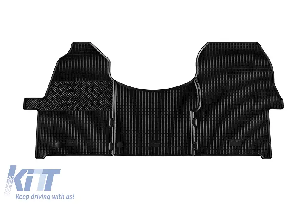Mochete de cauciuc specifice potrivite pentru Mercedes Sprinter 907 după 2018 cu 2 sau 3 locuri, set de 3 piese, culoare neagră