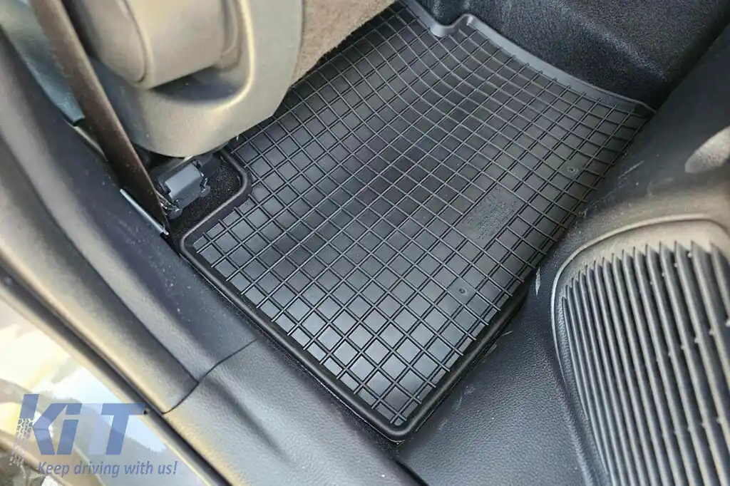 Mochete de cauciuc specifice, potrivite pentru Toyota Yaris, Yaris Hybrid, Yaris Cross după 2020, Mazda 2 Hybrid după 2022, set de 4 piese, culoare neagră-image-6249950