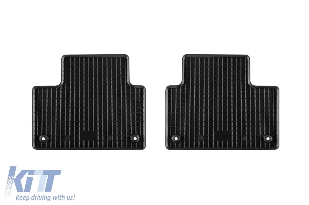 Mochete de cauciuc specifice potrivite pentru Volvo S60, S60 PHEV, V60, V60 PHEV după 2018, set de 4 piese, culoare neagră-image-6250029