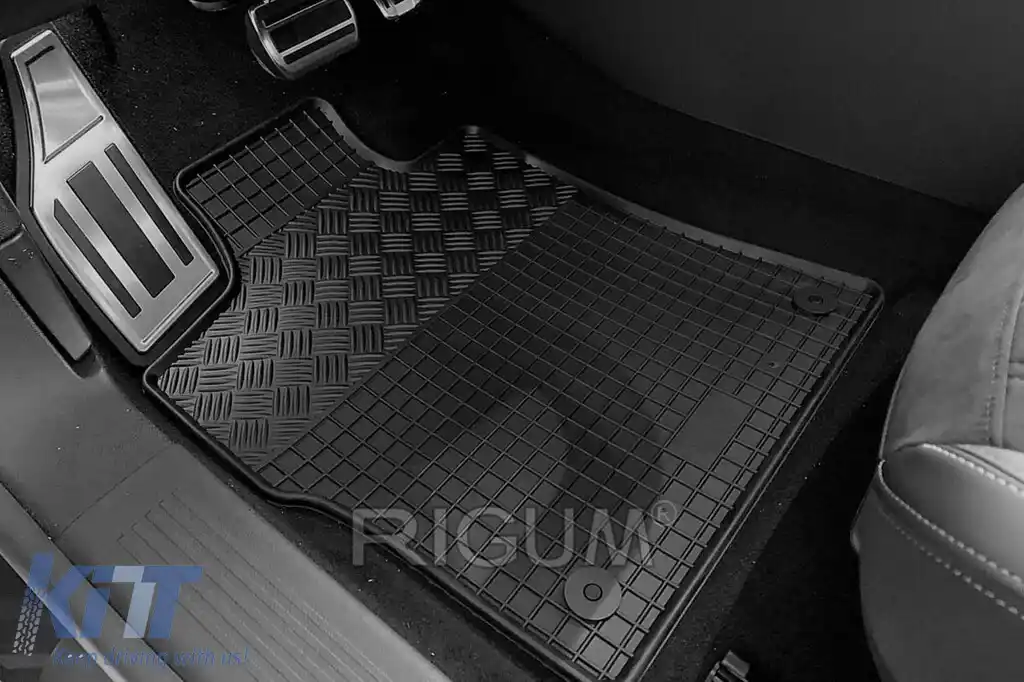 Mochete de cauciuc specifice potrivite pentru Peugeot 308 SW, 308 SW Hybrid după 2022, set de 4 piese, culoare neagră-image-6250116