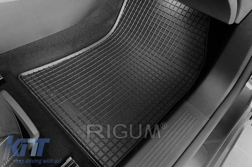 Mochete de cauciuc specifice potrivite pentru Peugeot 308 SW, 308 SW Hybrid după 2022, set de 4 piese, culoare neagră-image-6250117