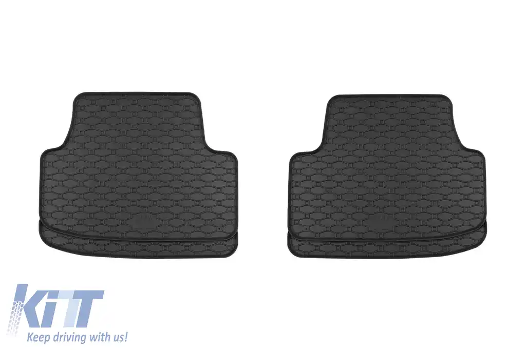 Mochete de cauciuc specifice potrivite pentru Seat Leon, Cupra Leon eTSI, Volkswagen Golf VIII eTSI hatchback, wagon, Skoda Octavia E-Tech după 2020, set de 4 piese, culoare neagră-image-6250130