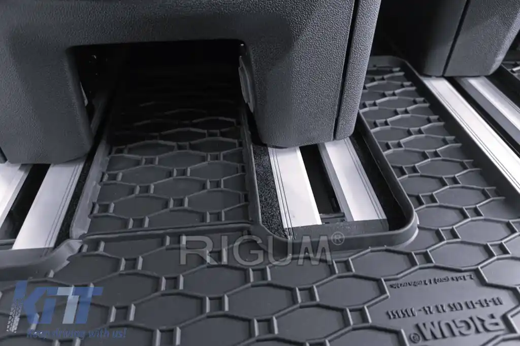 Mochete de cauciuc specifice, potrivite pentru Ford Tourneo Custom după 2024, pentru scaunele din a doua rangă, set de 2 piese, culoare neagră-image-6250167