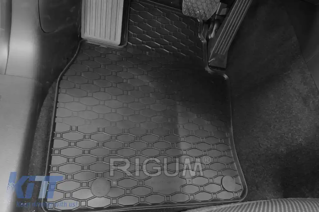 Mochete de cauciuc specifice, potrivite pentru Mazda CX-60, PHEV după 2022, set de 4 piese, culoare neagră-image-6250199