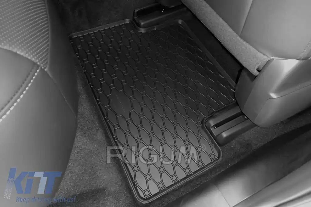 Mochete de cauciuc specifice, potrivite pentru Mazda CX-60, PHEV după 2022, set de 4 piese, culoare neagră-image-6250201