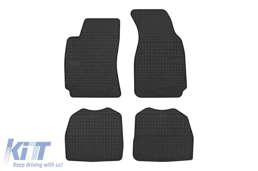 Mochete de cauciuc specifice, potrivite pentru Skoda Superb 2001-2008, set de 4 piese, culoare neagră din seria Frogum El Toro