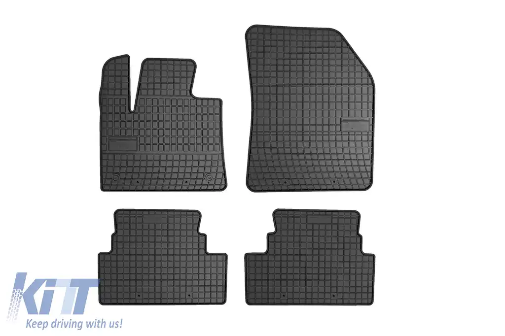 Mochete de cauciuc specifice, potrivite pentru seria Frogum El Toro pentru Opel Grandland X după 2017, set de 4 piese, culoare neagră