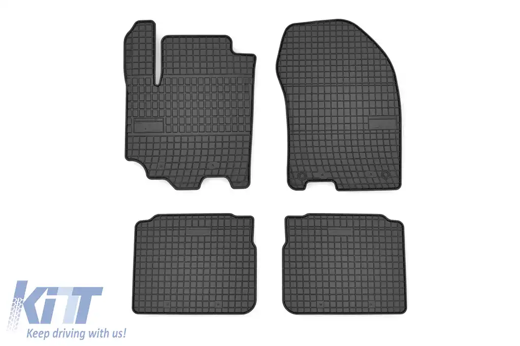 Mochete de cauciuc specifice potrivite pentru Suzuki SX4 S-Cross după 2018, set de 4 piese, culoare neagră
