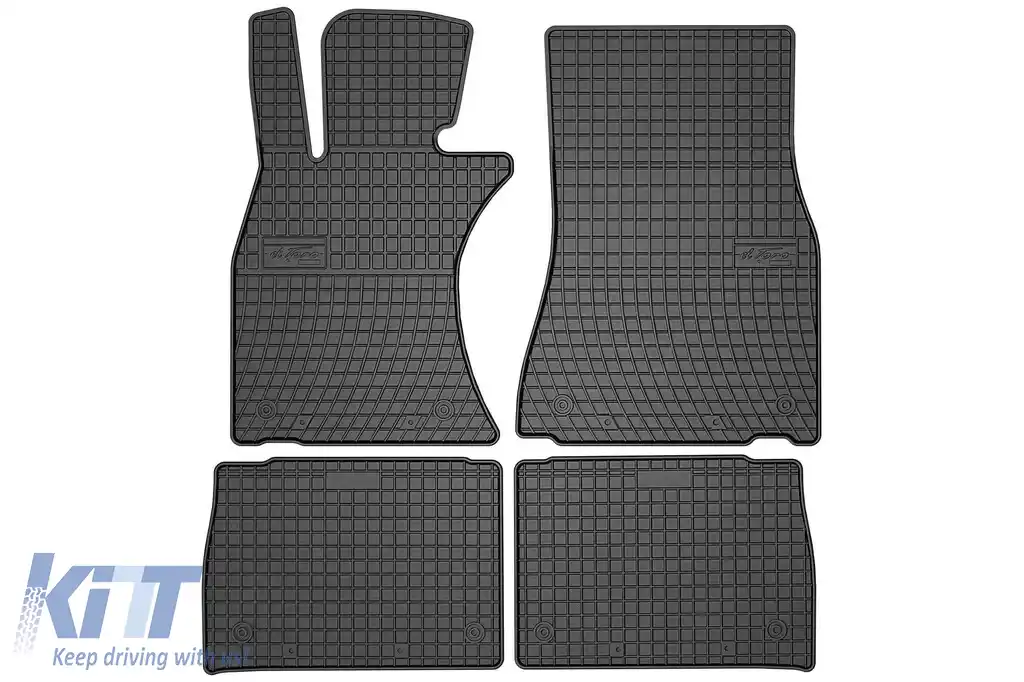 Mochete de cauciuc specifice potrivite pentru seria Frogum El Toro pentru Lexus LS sedan 2006-2017, set de 4 piese, culoare neagră