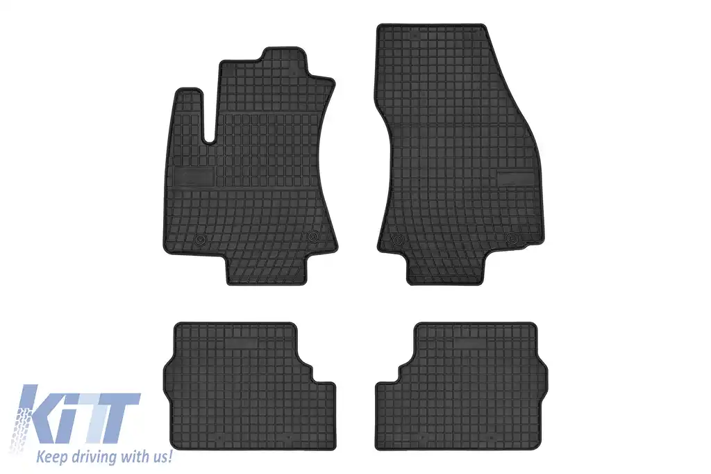 Mochete de cauciuc specifice potrivite pentru seria Frogum El Toro pentru Opel Zafira A 1999-2005, set de 4 piese, culoare neagră