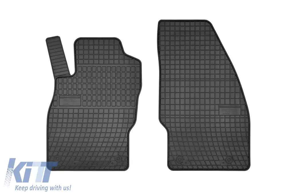 Mochete de cauciuc specifice potrivite pentru Opel Corsa van 2014-2019, set de 2 piese, culoare neagră din seria Frogum El Toro