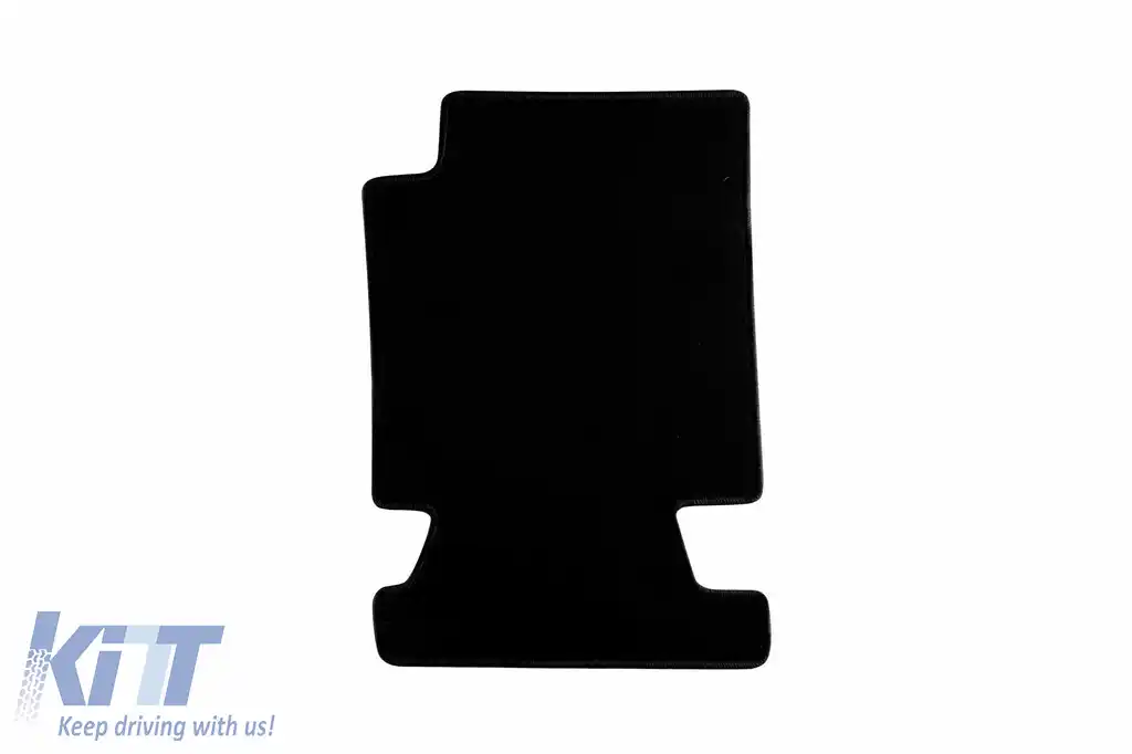 Mochete de podea din carpetă cu două straturi, potrivite pentru Smart ForTwo 2007-2014, de la Petex, țesătură Rex, set de 2 bucăți, negru-image-6239566