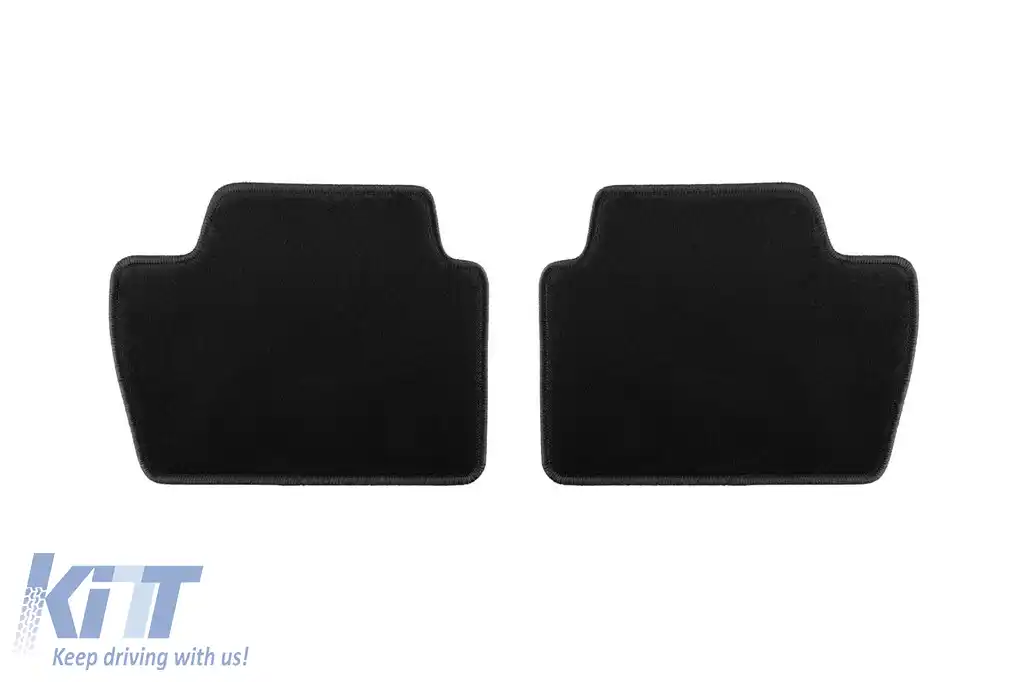 Mochete de podea din carpetă cu două straturi, potrivite pentru BMW 4 series G22 coupe după 2020, set de 4 bucăți, negru-image-6239586
