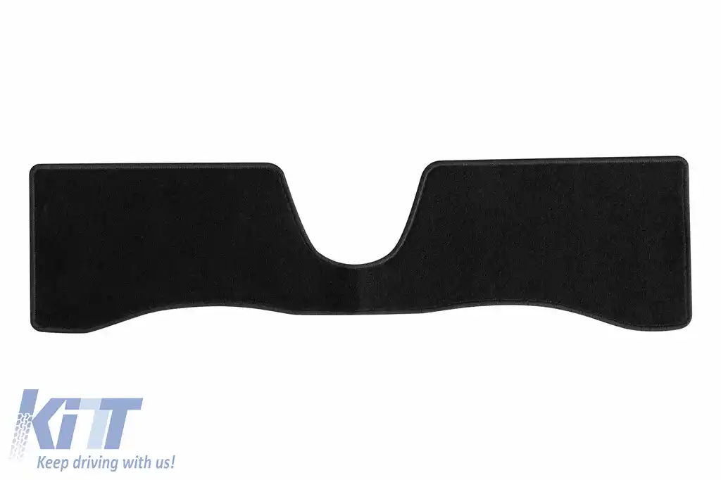 Mochete de podea din carpetă cu două straturi, potrivite pentru Toyota Yaris hibrid 2012-2020, din țesătură Rex, set de 3 bucăți, negru-image-6240992