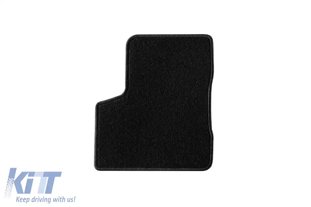 Mochete de podea din covor cu două straturi, potrivite pentru Jeep Renegade după 2015, din țesătură Rex, set de 4 bucăți, negru-image-6240139