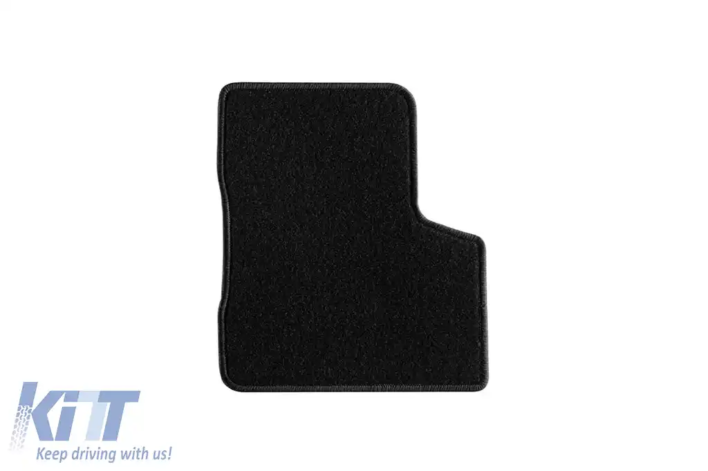 Mochete de podea din covor cu două straturi, potrivite pentru Jeep Renegade după 2015, din țesătură Rex, set de 4 bucăți, negru-image-6240140