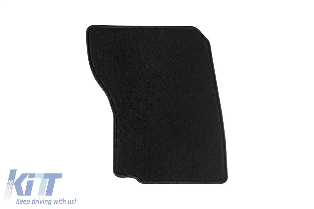 Mochete din carpetă cu două straturi, potrivite pentru Mitsubishi ASX 2010-2022, de la Petex, țesătură Rex, set de 4 bucăți, negru-image-6240187