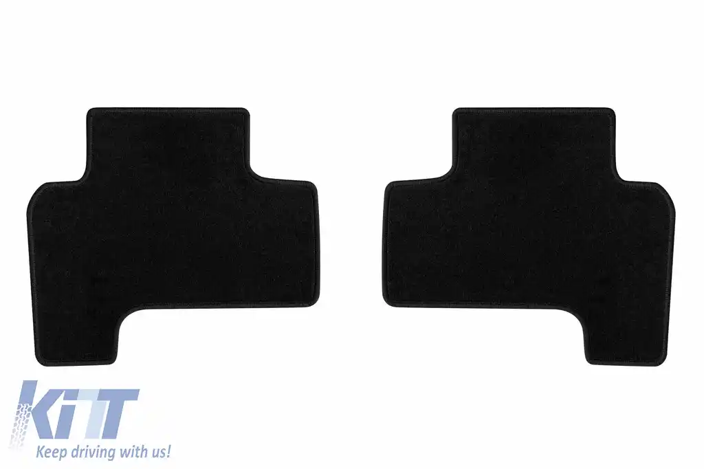 Mochete din carpetă cu două straturi, potrivite pentru Suzuki Grand Vitara 2005-2015 cu 3 uși, set de 4 bucăți, negre-image-6240730