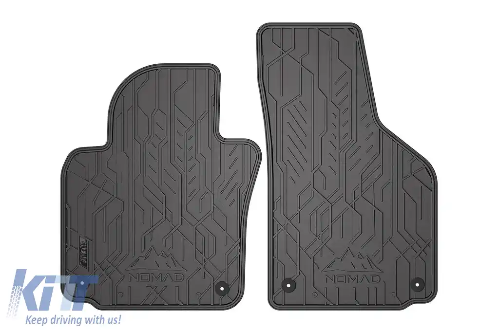 Mochete din cauciuc frontale specifice, potrivite pentru seria Frogum NOMAD pentru Seat Leon 2005-2012, Toledo 2004-2009, Skoda Octavia 2004-2013, Skoda Yeti 2009-2018, Golf V 2003-2009, Golf VI 2008--image-6256398