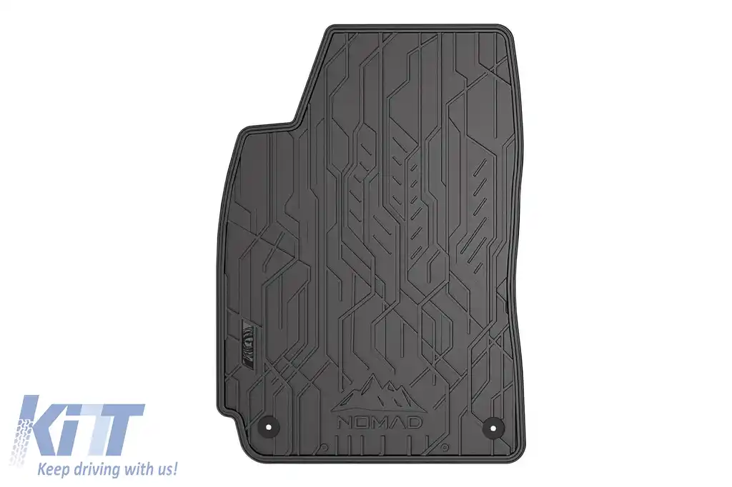 Mochete din cauciuc frontale specifice, potrivite pentru Volkswagen Passat B5 1996-2005, set de 2 piese, culoare neagră-image-6256427