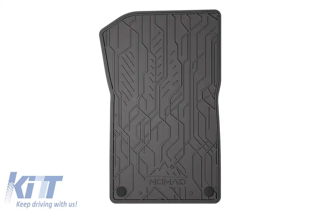 Mochete din cauciuc frontale specifice, potrivite pentru BMW X3 E83 2003-2010, set de 2 piese, culoare neagră-image-6256540
