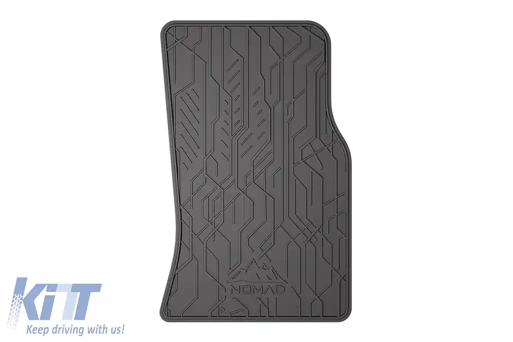 Mochete din cauciuc frontale specifice, potrivite pentru seria Frogum NOMAD pentru Mini Cooper R56 2006-2014, set de 2 piese, culoare neagră-image-6256722
