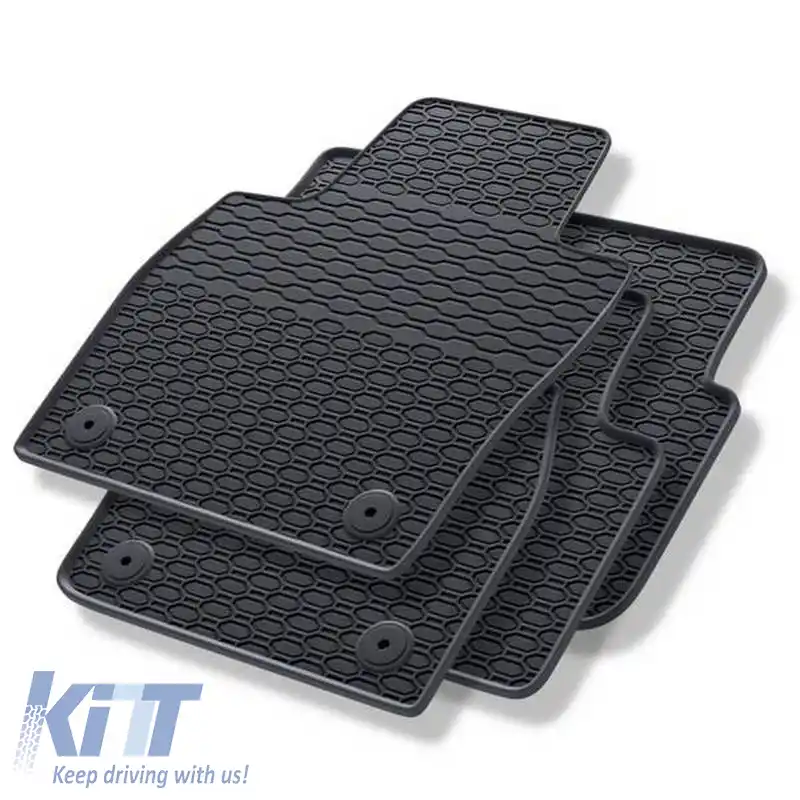 Mochete din cauciuc Geyer & Hosaja potrivite pentru Skoda Kamiq, Scala după 2019, 4 bucăți, negre 912/4C-image-6316258