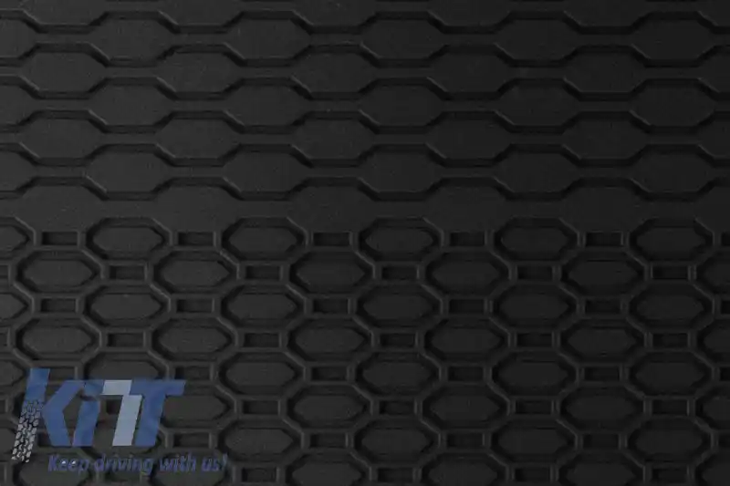 Mochete din cauciuc Geyer & Hosaja potrivite pentru Volkswagen Polo 2001-2009 / Fox 2005-2010 / Skoda Fabia 1999-2008 / Seat Ibiza / Cordoba 2002-2008 4 Piese Negru 910/4C-image-6316959