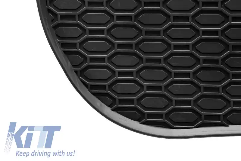Mochete din cauciuc Geyer & Hosaja potrivite pentru VW Polo 2009-2017 / Skoda Fabia 2014+ / Seat Ibiza 2008-2017 4 Piese, Negru 842/4C-image-6317065
