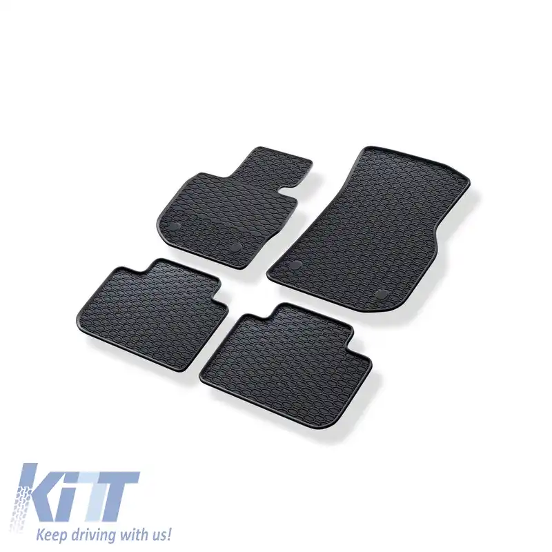 Mochete din cauciuc Geyer & Hosaja potrivite pentru Bmw X3 G01 (2017 - 2024) / X4 G02 (2018 - 2025) 4 bucăți, Negru 915/4C-image-6318505