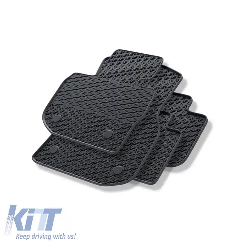 Mochete din cauciuc Geyer & Hosaja potrivite pentru Bmw X3 G01 (2017 - 2024) / X4 G02 (2018 - 2025) 4 bucăți, Negru 915/4C-image-6318510