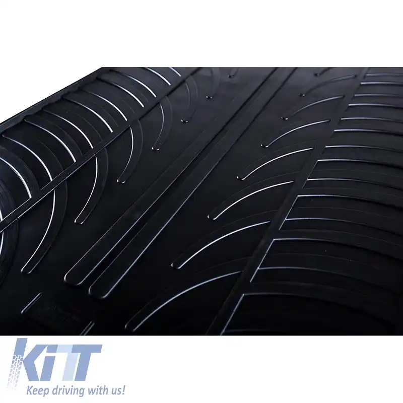 Mochete din cauciuc Gledring 0300 potrivite pentru Nissan Juke II F16 2019- Negre 4 Piese-image-6304393