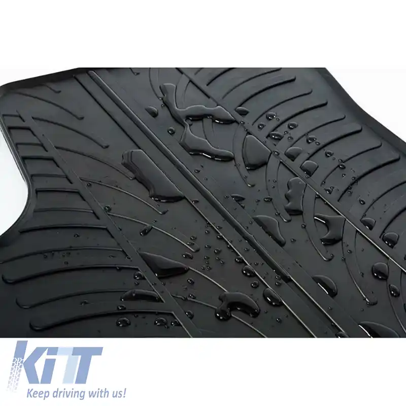 Mochete din cauciuc Gledring 0559 potrivite pentru Ford Transit Custom Kombi Furgon 2016-2017 Negre 2 Piese-image-6304642