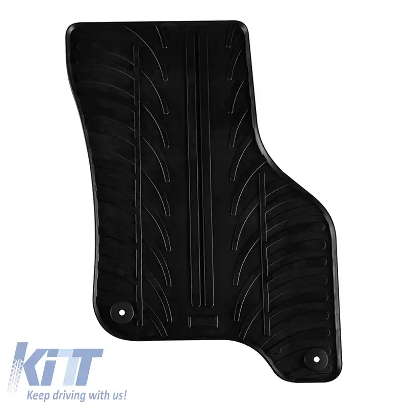 Mochete din cauciuc Gledring 0654 potrivite pentru VW E-Golf VII Hatchback Electric 2014-2020 Negre 4 Piese-image-6304564