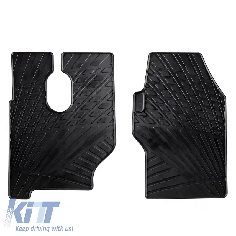 Mochete din cauciuc Gledring 0910 potrivite pentru Mercedes Actros 2003-12/2011 Negre 2 bucăți-image-6291372