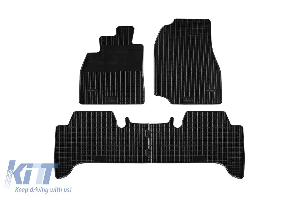 Mochete din cauciuc Gumarny Zubri potrivite pentru Toyota Land Cruiser J100 1998-2007, set de 4 piese, culoare neagră