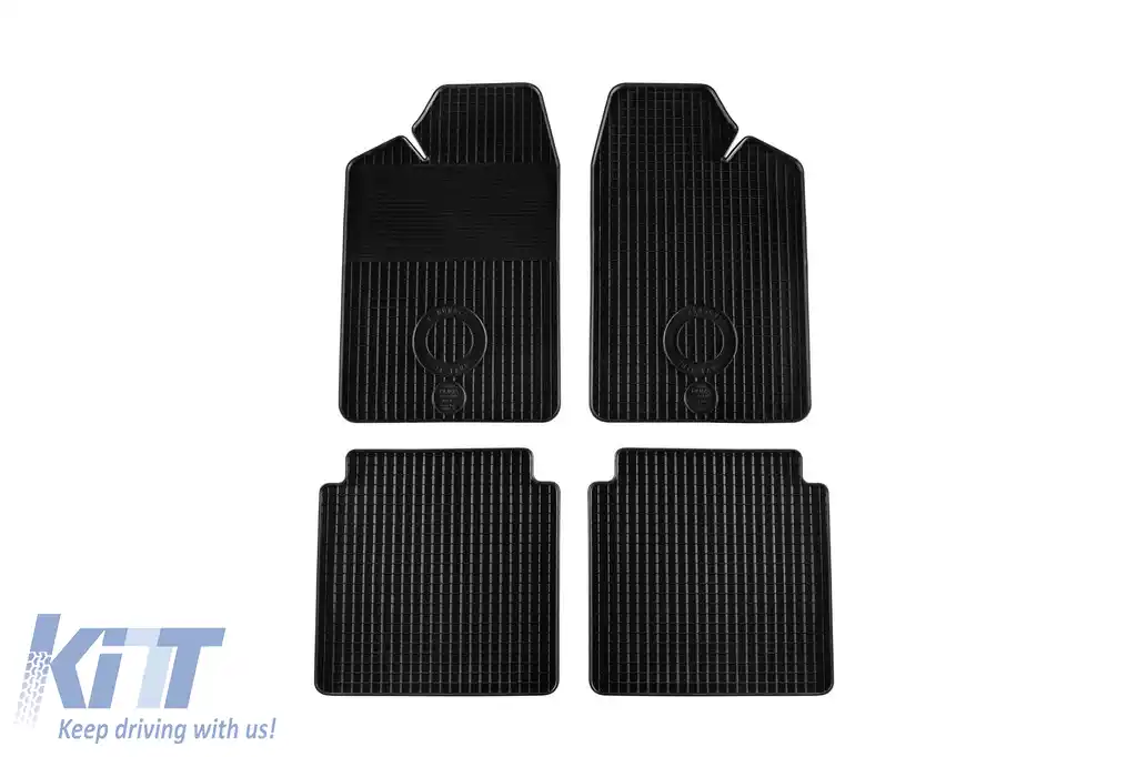Mochete din cauciuc Gumarny Zubri potrivite pentru Mercedes ML W163 2001-2006, set de 4 piese, culoare neagră-image-6231784