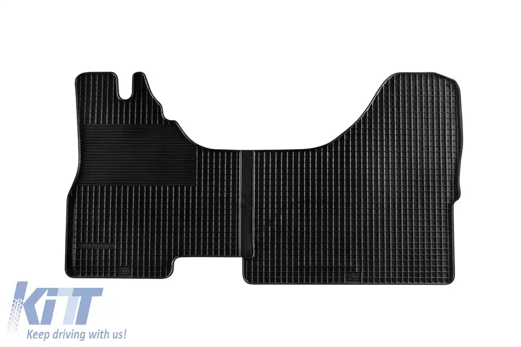 Mochete din cauciuc Gumarny Zubri potrivite pentru Iveco Daily 2000-2014, set de 2 piese, culoare neagră