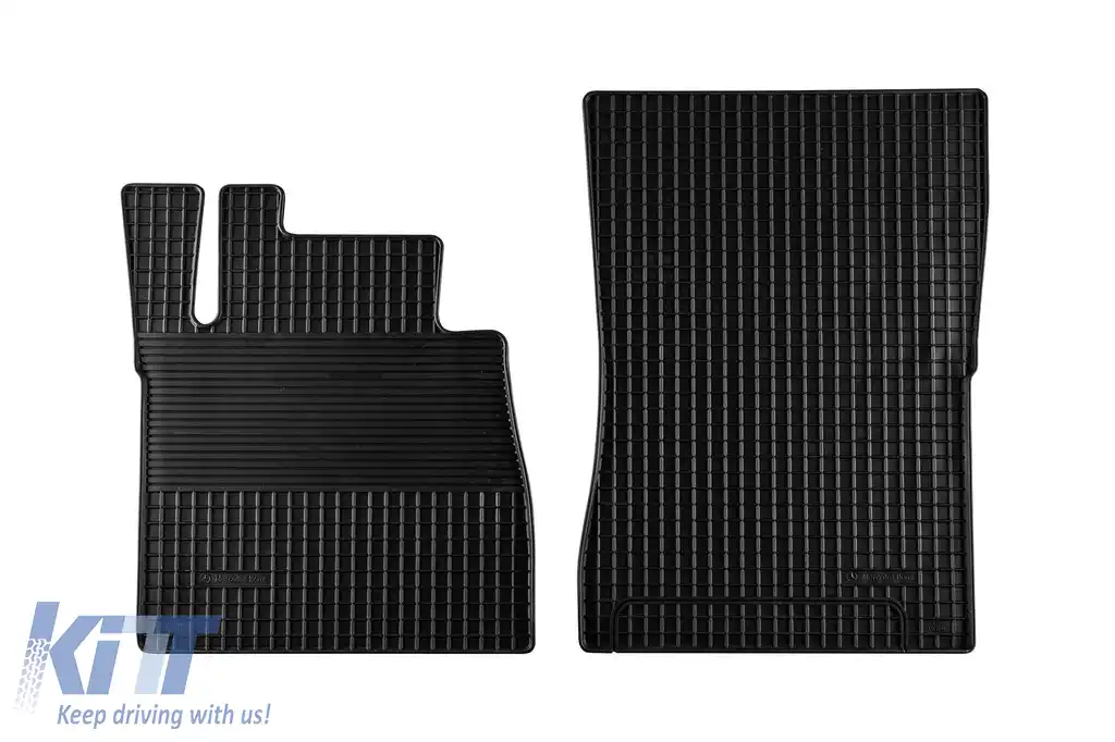 Mochete din cauciuc Gumarny Zubri potrivite pentru Mercedes G class W463 1990-2018 cu ampatament scurt, set de 5 piese, culoare neagră-image-6231805