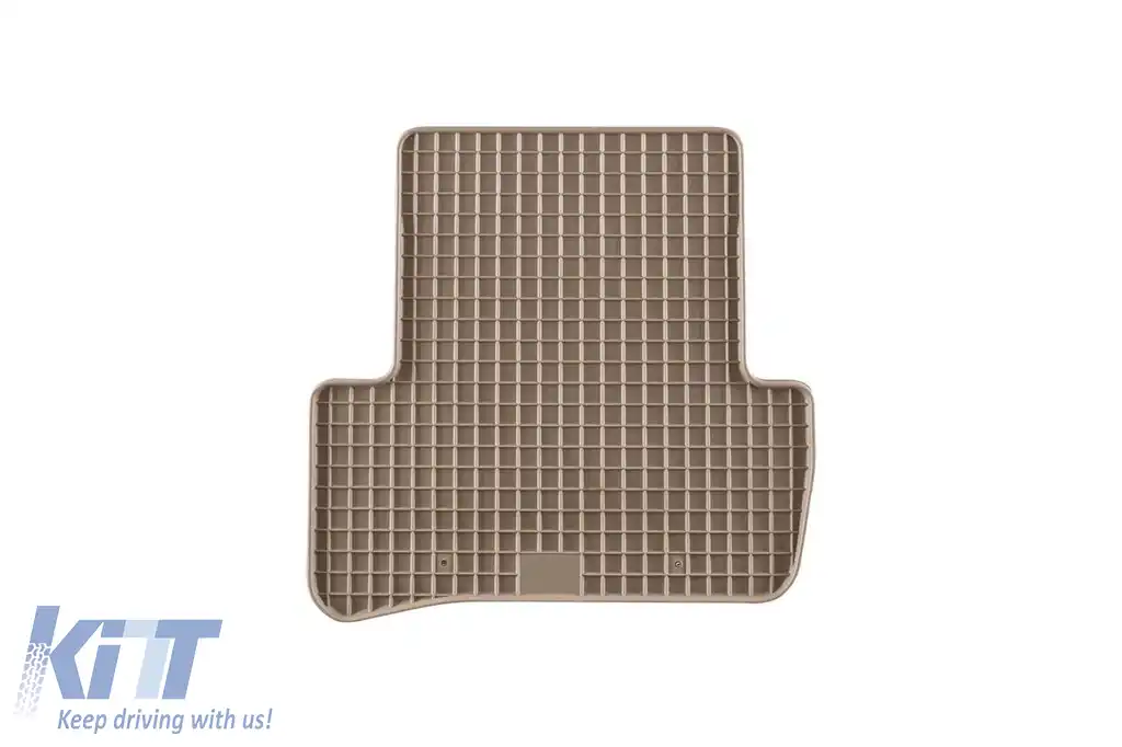 Mochete din cauciuc Gumarny Zubri potrivite pentru Mercedes C class W205 2014-2020, set de 4 piese, culoare bej-image-6231833