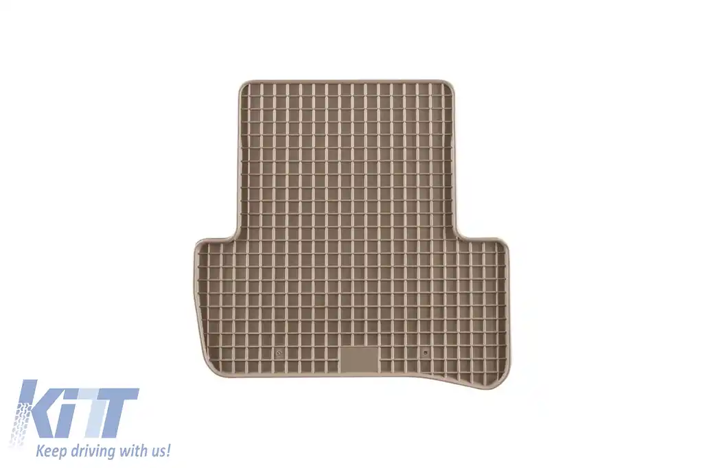 Mochete din cauciuc Gumarny Zubri potrivite pentru Mercedes C class W205 2014-2020, set de 4 piese, culoare bej-image-6231834