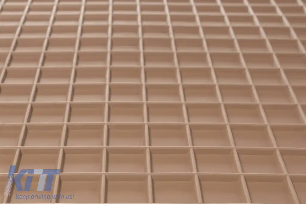 Mochete din cauciuc Gumarny Zubri potrivite pentru Mercedes C class W205 2014-2020, set de 4 piese, culoare bej-image-6231839