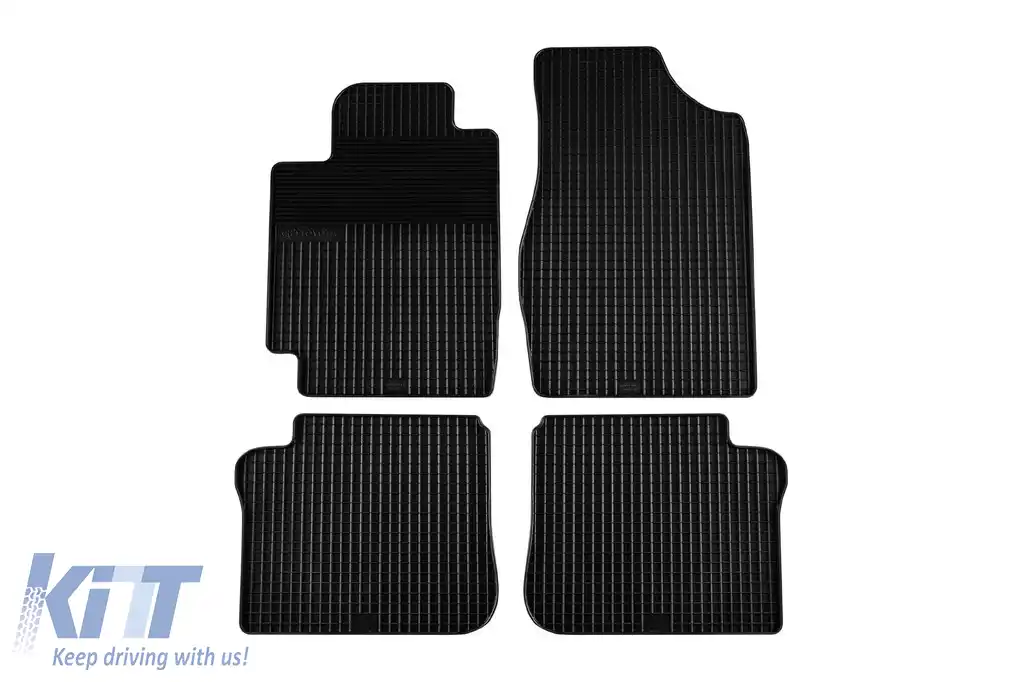 Mochete din cauciuc Gumarny Zubri potrivite pentru Toyota Camry 2002-2006, set de 4 piese, culoare neagră