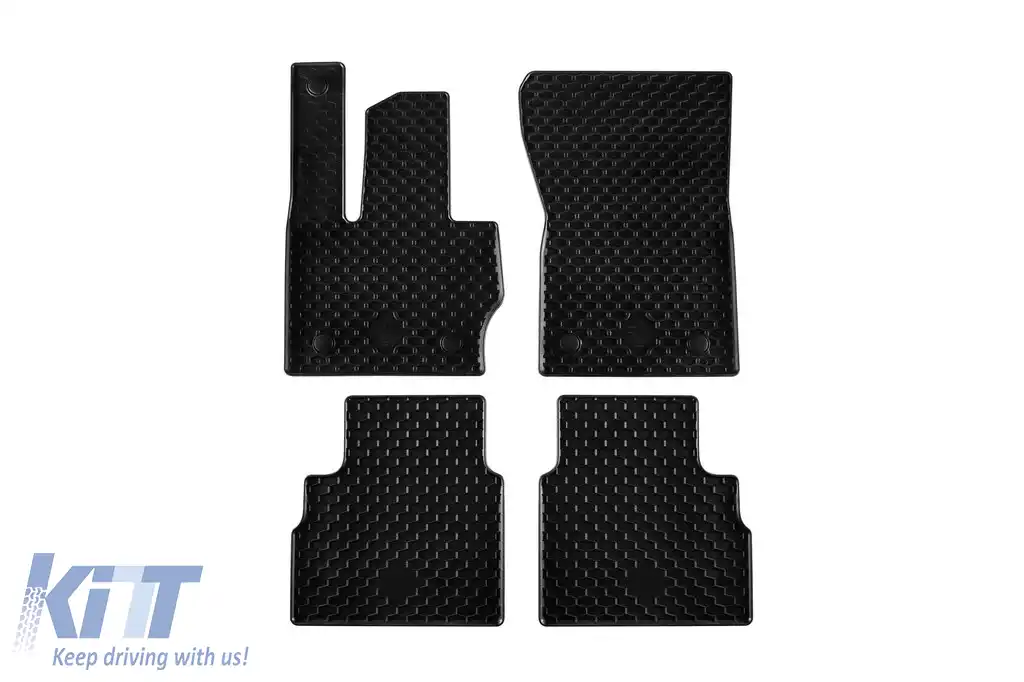 Mochete din cauciuc Gumarny Zubri potrivite pentru Mercedes G class W464 după 2018, set de 4 piese, culoare neagră