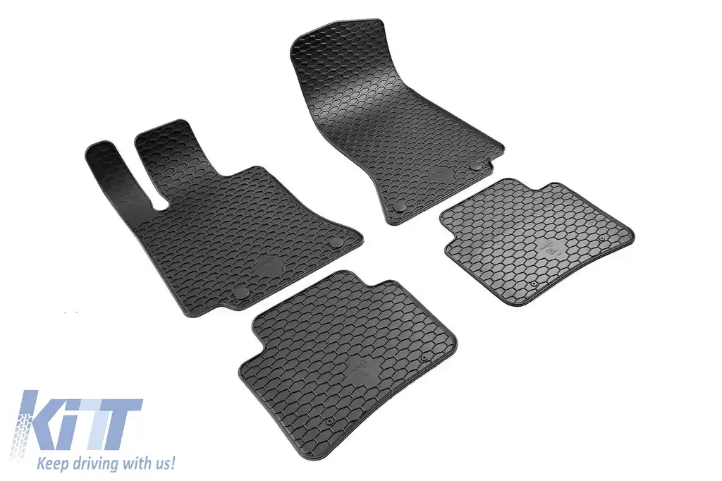 Mochete din cauciuc Gumarny Zubri potrivite pentru Mercedes E class W214 sedan, S214 wagon după 2023, potrivite pentru benzină, motorină și hibrid, set de 4 piese, culoare neagră-image-6231989