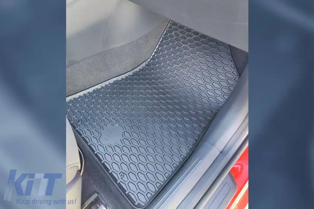 Mochete din cauciuc Gumarny Zubri potrivite pentru KIA Niro HEV, PHEV după 2022, set de 4 piese, culoare neagră-image-6232041